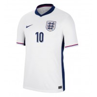 Camiseta Inglaterra Jude Bellingham #10 Primera Equipación Eurocopa 2024 manga corta